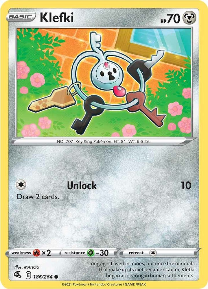 Klefki (186/264) [Sword &amp; Shield: Fusion Strike] 