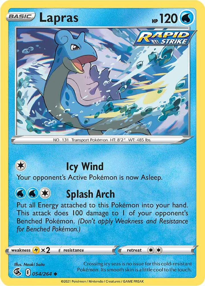 Lapras (054/264) [Sword &amp; Shield: Fusion Strike] 