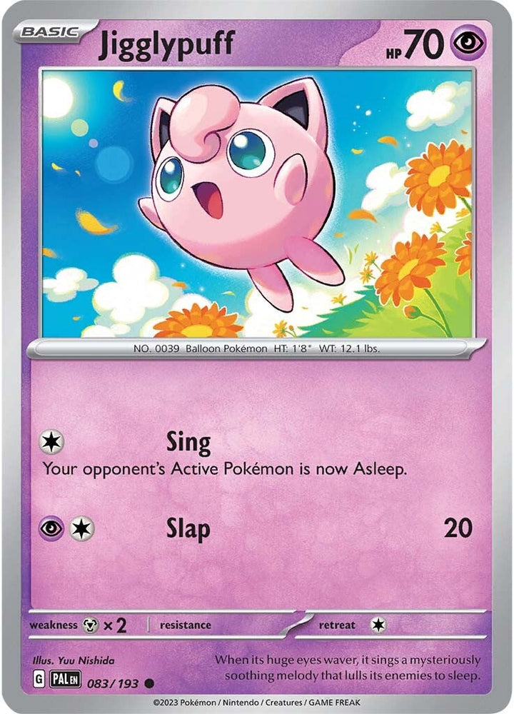 Jigglypuff (083/193) [Scarlet &amp; Violet: Paldea Evolved] 