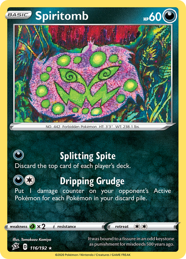 Spiritomb (116/192) [Sword &amp; Shield: Rebel Clash] 