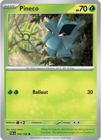 Pineco (004/193) [Scarlet &amp; Violet: Paldea Evolved] 