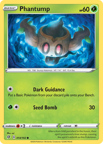 Phantump (014/192) [Sword &amp; Shield: Rebel Clash] 