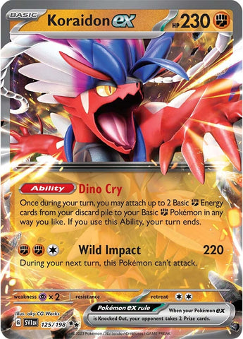 Koraidon ex (125/198) [Scarlet &amp; Violet: Base Set] 