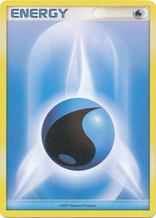 Water Energy (2007 2008 League Promo) [League &amp; Championship Cards] 