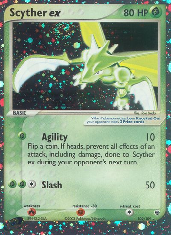Scyther ex (102/109) [EX: Ruby &amp; Sapphire] 