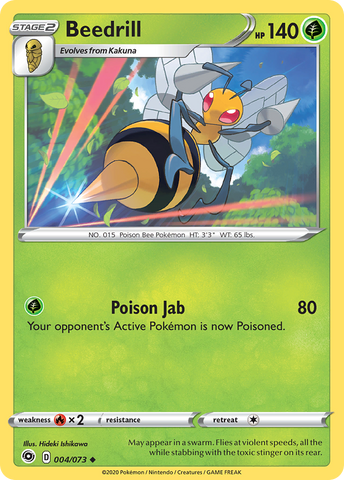 Beedrill (004/073) [Sword &amp; Shield: Champion's Path] 