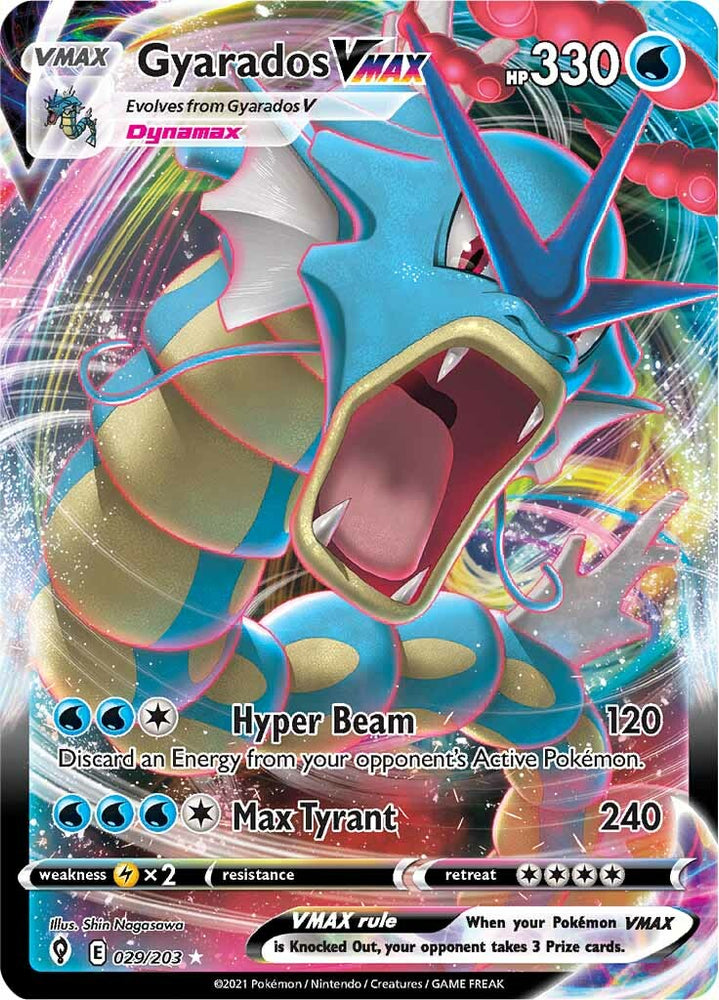 Gyarados VMAX (029/203) [Sword &amp; Shield: Evolving Skies] 