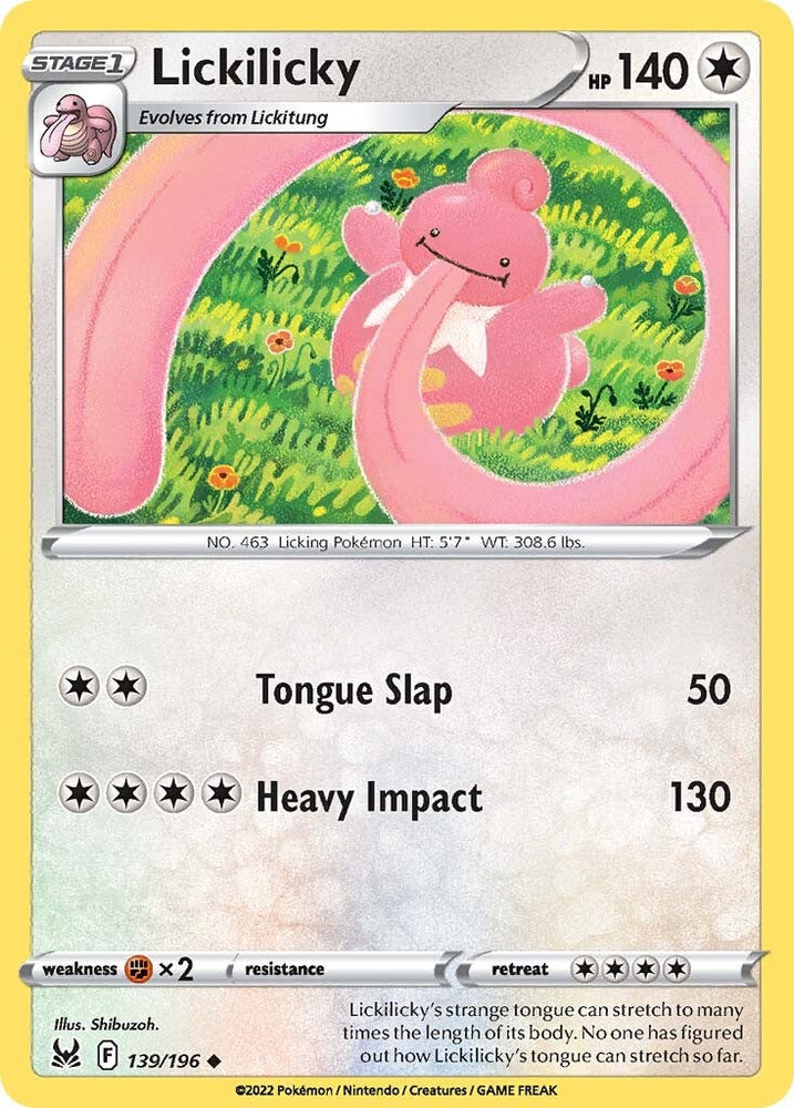 Lickilicky (139/196) [Sword &amp; Shield: Lost Origin] 