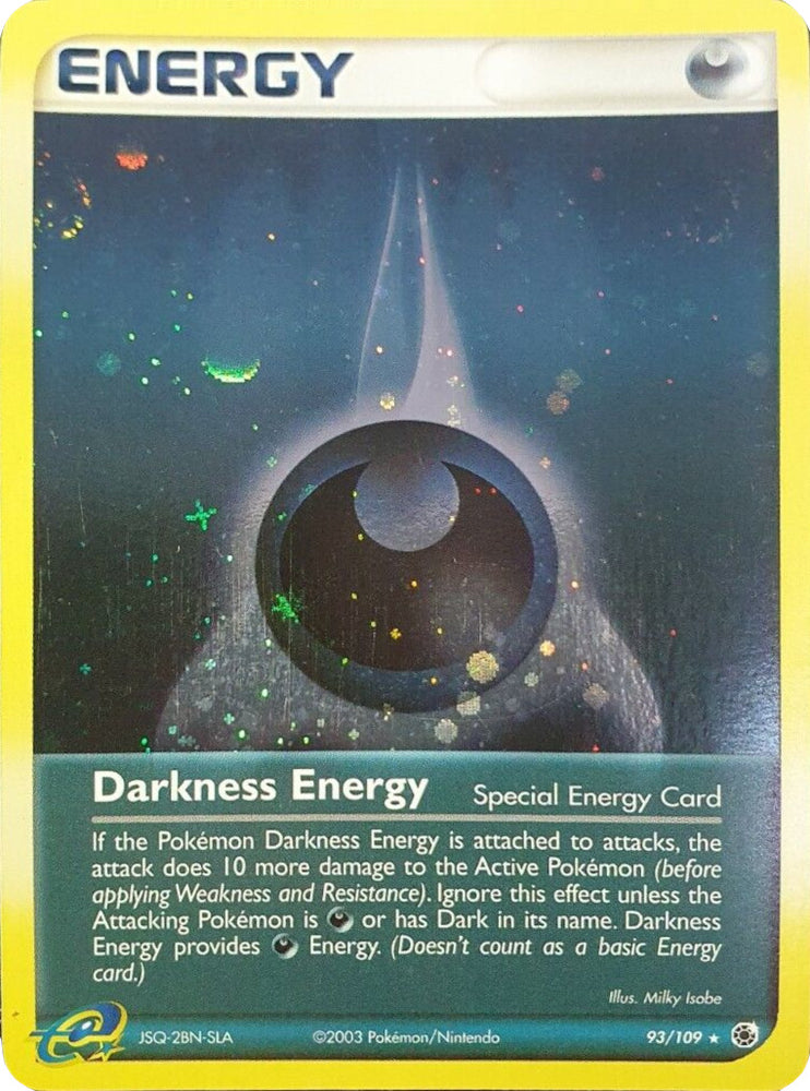 Darkness Energy (93/109) (Cosmos Holo) [EX: Ruby &amp; Sapphire] 