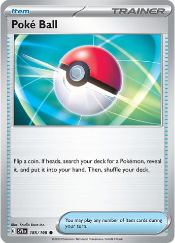 Poke Ball (185/198) [Scarlet &amp; Purple: Base Set] 