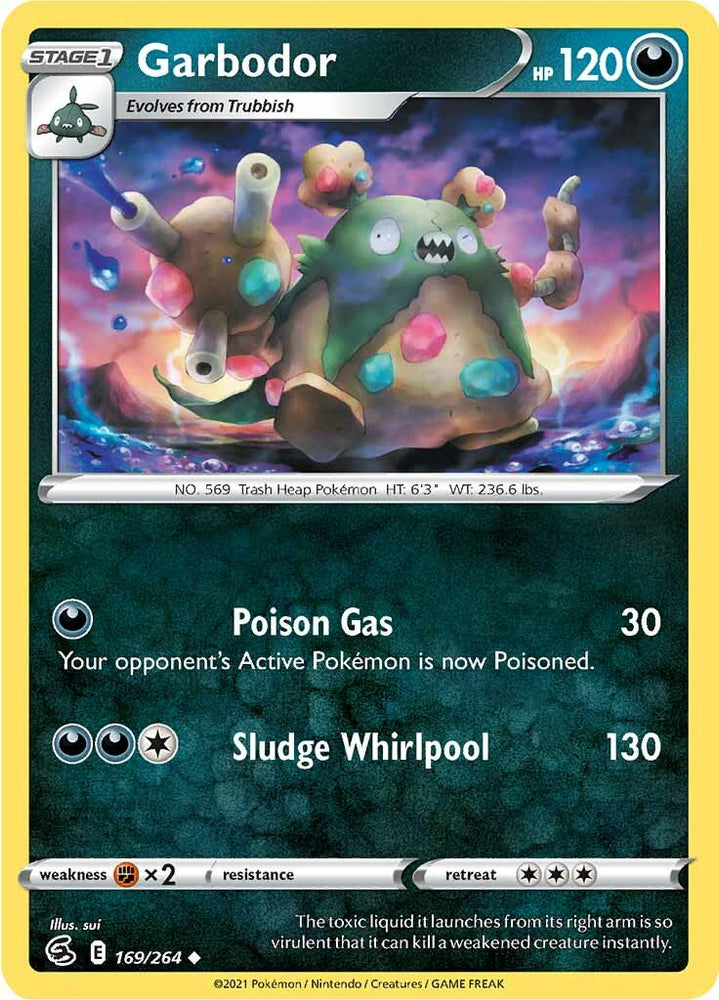 Garbodor (169/264) [Sword &amp; Shield: Fusion Strike] 