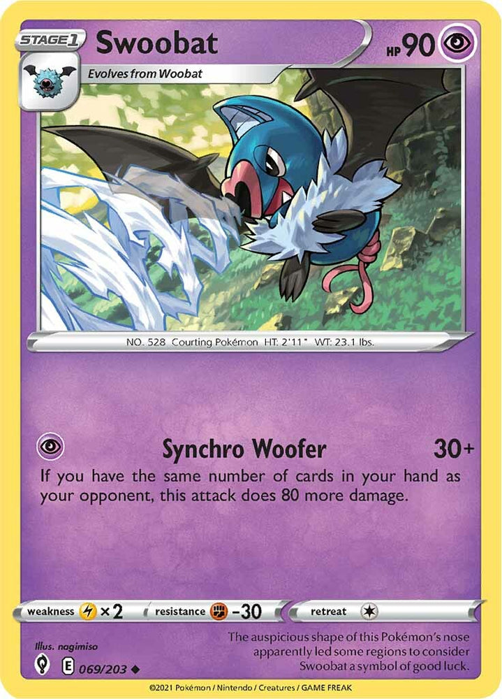 Swoobat (069/203) [Sword &amp; Shield: Evolving Skies] 