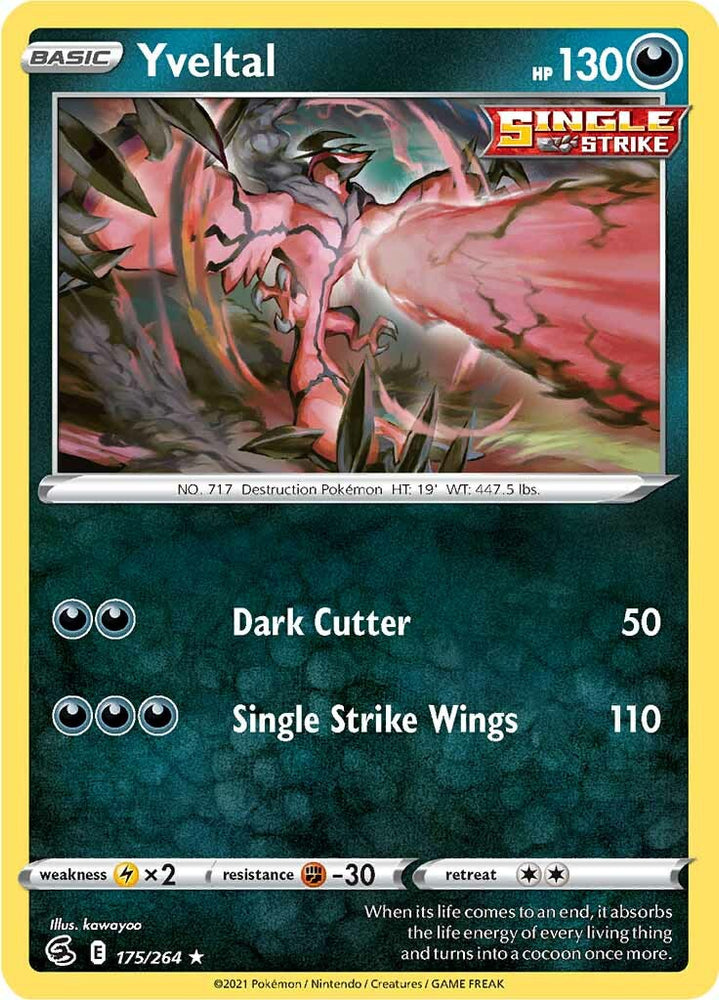 Yveltal (175/264) [Sword &amp; Shield: Fusion Strike] 