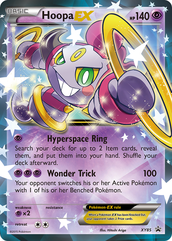 Hoopa EX (XY85) (Promo Collection) [XY: Black Star Promos] 