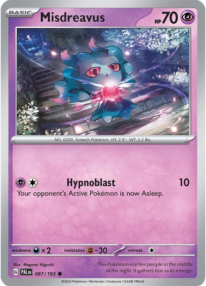 Misdreavus (087/193) [Scarlet &amp; Violet: Paldea Evolved] 