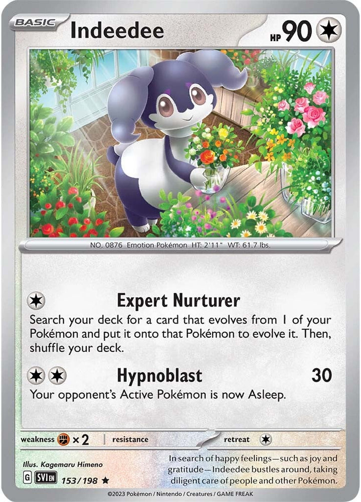 Indeedee (153/198) [Scarlet &amp; Violet: Base Set] 