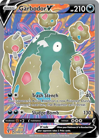 Garbodor V (190/203) [Sword &amp; Shield: Evolving Skies] 