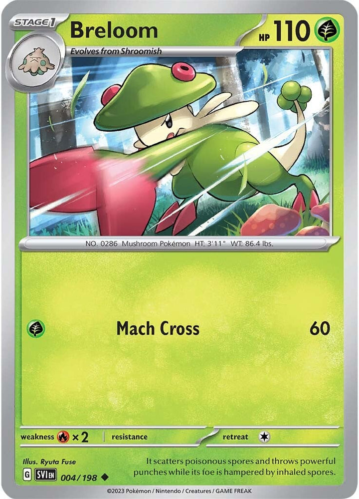 Breloom (004/198) [Scarlet &amp; Purple: Base Set] 