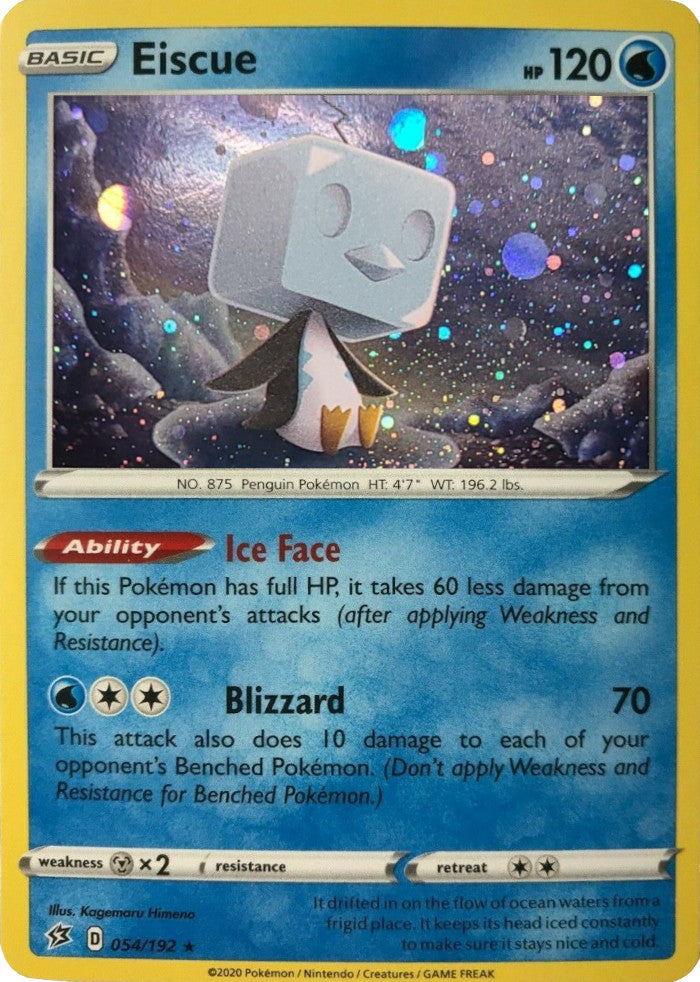 Eiscue (054/192) (Cosmos Holo) [Sword &amp; Shield: Rebel Clash] 