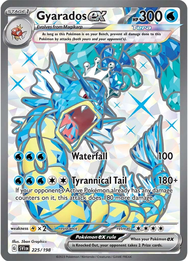 Gyarados ex (225/198) [Scarlet &amp; Purple: Base Set] 