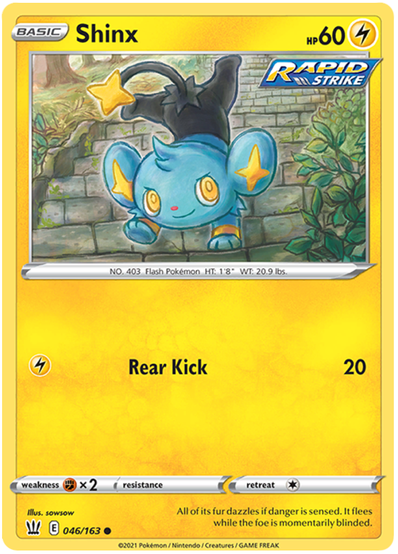 Shinx (046/163) [Sword &amp; Shield: Battle Styles] 