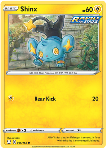 Shinx (046/163) [Sword &amp; Shield: Battle Styles] 