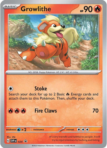 Growlithe (024) [Scarlet &amp; Violet: Black Star Promos] 