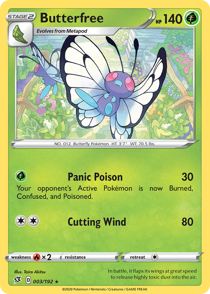 Butterfree (003/192) [Sword &amp; Shield: Rebel Clash] 