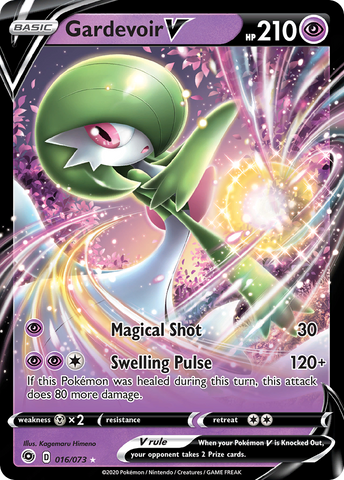 Gardevoir V (016/073) [Sword &amp; Shield: Champion's Path] 