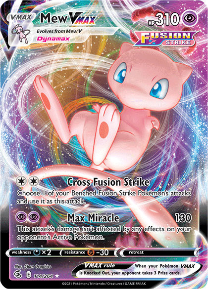 Mew VMAX (114/264) [Sword &amp; Shield: Fusion Strike] 