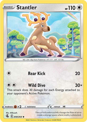 Stantler (208/264) [Sword &amp; Shield: Fusion Strike] 