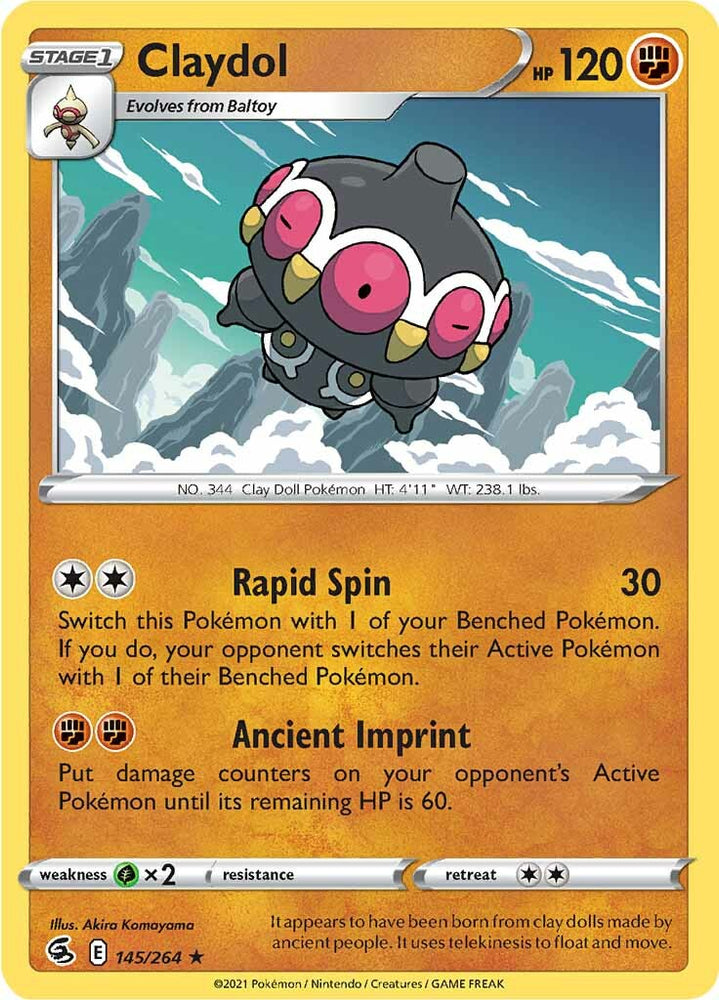 Claydol (145/264) [Sword &amp; Shield: Fusion Strike] 