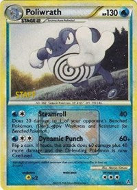 Poliwrath (21/95) (League Promo Staff) [HeartGold &amp; SoulSilver: Unleashed] 