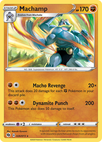 Machamp (026/073) [Sword &amp; Shield: Champion's Path] 