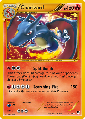 Charizard (136/135) [Black &amp; White: Plasma Storm] 