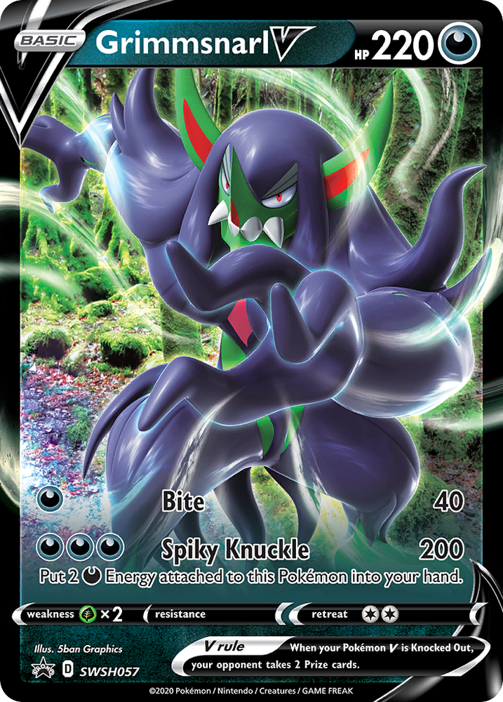 Grimmsnarl V (SWSH057) [Sword &amp; Shield: Black Star Promos] 