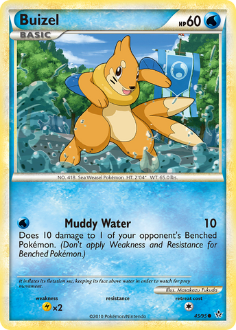 Buizel (45/95) [HeartGold &amp; SoulSilver: Unleashed] 