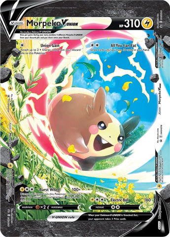 Morpeko V-UNION (SWSH215-218) (Jumbo Card) [Sword &amp; Shield: Black Star Promos] 