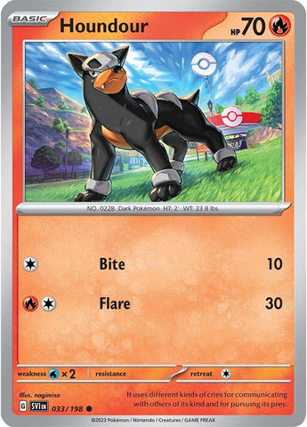 Houndour (033/198) [Scarlet &amp; Purple: Base Set] 