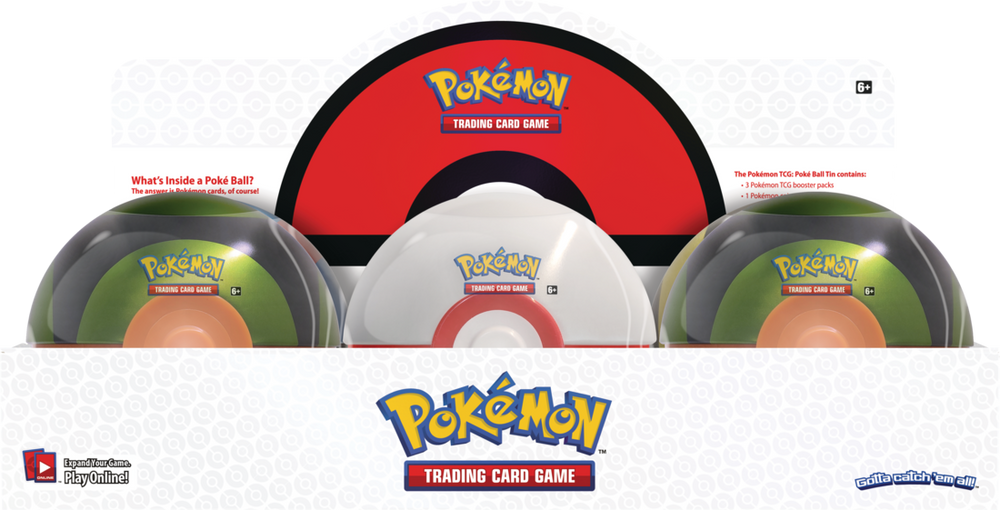 Poke Ball Tin Display (Summer 2020)