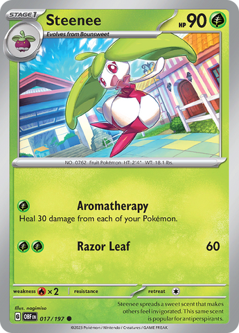 Steenee (017/197) [Scarlet &amp; Violet: Obsidian Flames] 