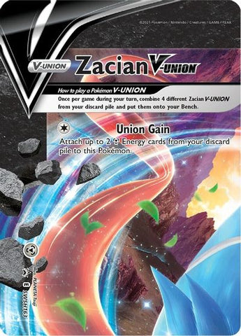 Zacian V-Union (SWSH163) [Sword &amp; Shield: Black Star Promos] 