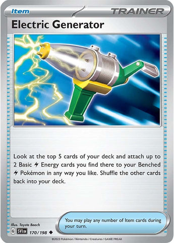 Electric Generator (170/198) [Scarlet &amp; Violet: Base Set] 