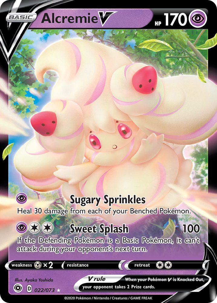 Alcremie V (022/073) [Sword &amp; Shield: Champion's Path] 