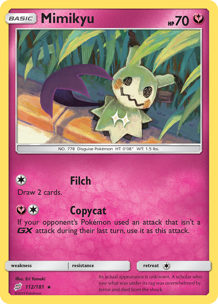 Mimikyu (112/181) [Sun &amp; Moon: Team Up] 