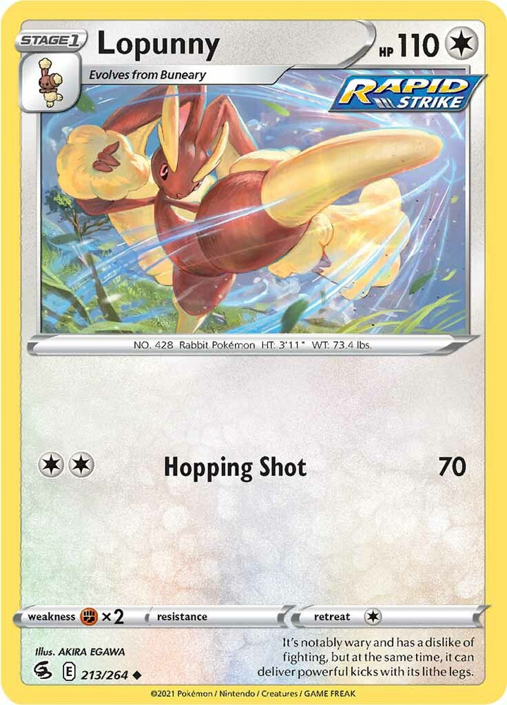 Lopunny (213/264) [Sword &amp; Shield: Fusion Strike] 