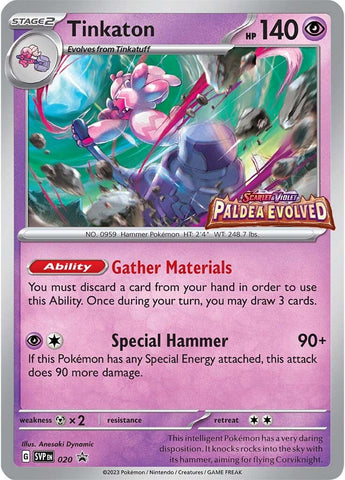 Tinkaton (020) [Scarlet &amp; Violet: Black Star Promos] 