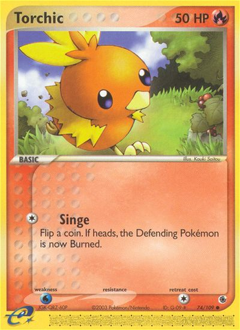 Torchic (74/109) [EX: Ruby &amp; Sapphire] 
