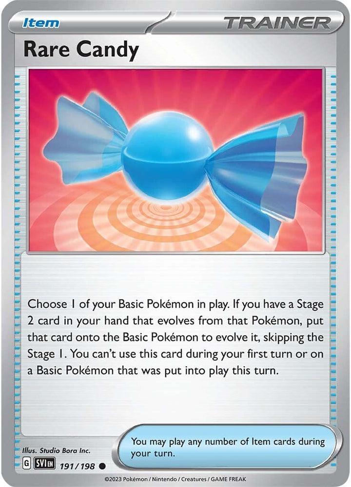 Rare Candy (191/198) [Scarlet &amp; Purple: Base Set] 