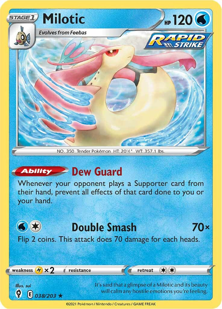 Milotic (038/203) [Sword &amp; Shield: Evolving Skies] 